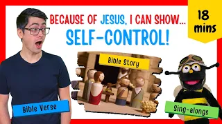 Because of Jesus, I Can Show Self-Control (Kids' Bible Lesson on Anger)