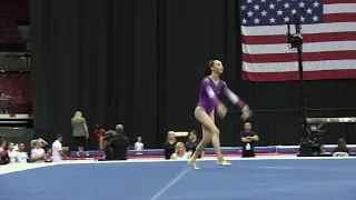 Alyona Shchennikova (5280 Gymnastics) Floor Exercise @ 2018 GK U.S. Classic