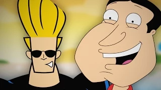 Johnny Bravo vs Quagmire. Epic Rap Battles of Cartoons Season 3.