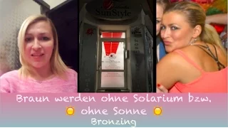 Braun werden ohne Solarium bzw. Sonne