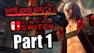 Devil May Cry 3 Special Edition (2020) Switch Gameplay Walkthrough Part 1 (No Commentary)