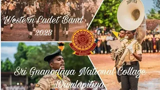 Sri Gnanodaya National Collage Divulapitiya Western Cadet Band 2023 #Dnc #Cadetband