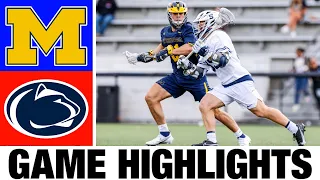 #4 Michigan vs #3 Penn State Lacrosse Highlights - Championship | 2024 College Lacrosse