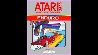 Enduro Atari 2600 Gameplay