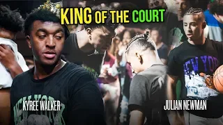 "I Should Be Wearing That Crown." Julian Newman vs Jalen Suggs & Kyree Walker In King Of The Court!