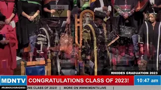 WITNESSING HISTORY: AN INSIDE LOOK AT RHODES UNIVERSITY'S GRADUATION OF 2023