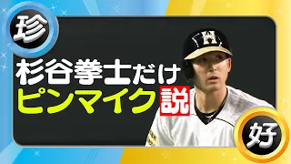 ピンマイク。選手の声が聞こえる