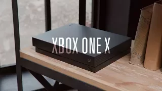 Распаковка Xbox One X