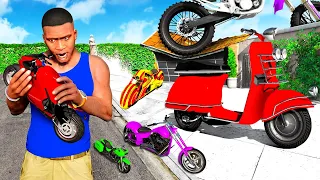 Collecting SMALLEST to BIGGEST BIKES in GTA 5!