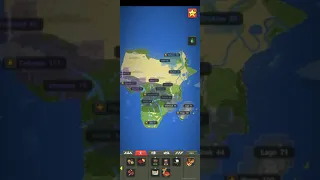Карта Африки в Super WorldBox