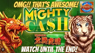 OMG! Watch Until the End!! Round 1 session! #mightycash #bonus #slots #casino #vegas