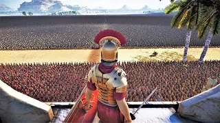 10,000 Imperial Roman Army VS 1.3 MILLION Persian Army - UEBS 2 | Ultimate Epic Battle Simulator 2