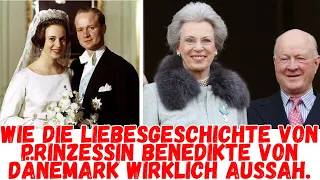 wie die Liebesgeschichte von Prinzessin Benedikte von Dänemark wirklich aussah.