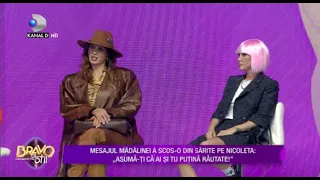 Bravo, ai stil!-Madalina, laudata de jurati: "Iti vine perfect!" Nicoleta fulgera:"Asuma-ti ca ai.."