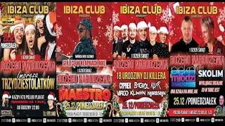 MAESTRO + KILLER BDAY PARTY CHRISTMAS 2023 DAY1 IBIZA GWIŹDZINY 4K60 HDR10+