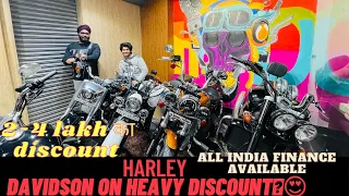 HARLEY SALE BIGGEST COLLECTION🏍FOR SALE AT SARASWATI MOTOR DELHI|VERY HEAVY DISCOUNT NO CLICKBAIT🔥