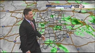 ALERT DAY: Scattered showers off and on today
