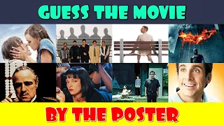 Guess the Movie by the Movie Poster | Iconic Movie Posters Quiz