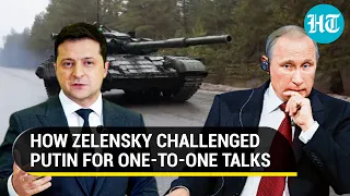 'I don't bite': Zelensky asks Putin to sit down for talks, takes a dig laced with sarcasm