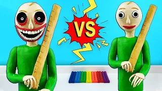 Scary BALDY Evil form ► the hero of the game Baldi's Basics.exe. We sculpt figures from plasticine