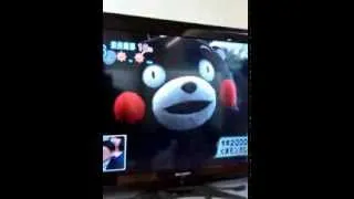 Pedobear flaunting his evil deeds on Japanese Television!