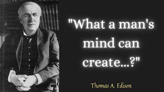 Top 25 Thomas Alva Edison Inspirational & Motivational Quotes | Thomas Edison Quotes in Life @quotes