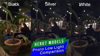 GoPro Hero7 Black Silver White Photo Quality in Low Light Comparison - GoPro Tip #625 | MicBergsma