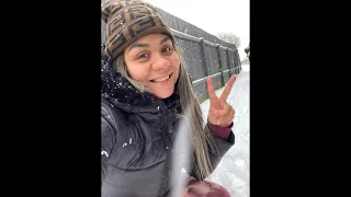 El Reto del Maquillaje  en la Nieve 🌨🤣parte 2