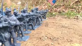 Civil War Stop Motion | Battle of Little Round Top