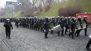 "Berkut": Berüchtigte Sondereinheit der ukrainischen Polizei aufgelöst