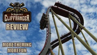 Dr. Diabolical's Cliffhanger Review, Six Flags Fiesta Texas B&M Dive | Gold Standard for Six Flags