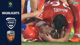 NÎMES OLYMPIQUE - FC LORIENT (1 - 0) - Highlights - (NO - FCL) / 2020-2021