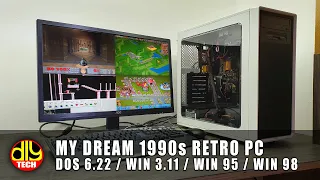 The best retro gaming PC?  233mhz MMX Pentium, AWE64 Gold.  1990s perfection!