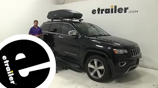 etrailer | Thule Roof Box Review - 2014 Jeep Grand Cherokee