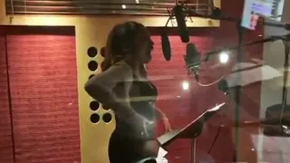 Jennifer Hudson | Somewhere Over The Rainbow [Recording in studio]