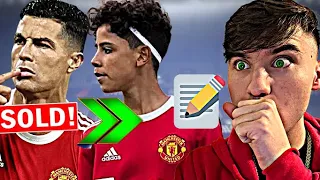 I Replaced Cristiano with his SON!!  FIFA 22!