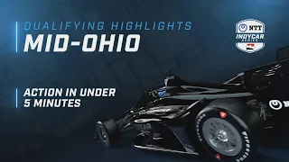 Qualifying Highlights // 2023 Honda Indy 200 at Mid-Ohio | INDYCAR