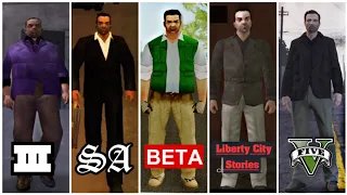 Evolution of TONI CIPRIANI in GTA Games | TONI Visits Every GTA MAP | 2001-2021