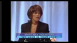 Whitney Houston 'My Love Is Your Love' Album Press Conference News Report 1998