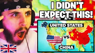 Brit Reacts to Could US Military Take on China (China vs United States - Who Would Win)