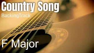 Cool Country Song Guitar Backing Track Jam In F Major