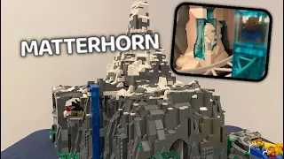 LEGO Matterhorn Bobsleds coaster Disneyland ride