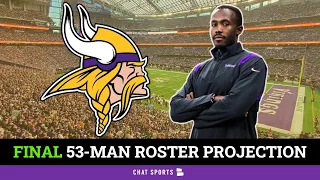 FINAL Vikings 53-Man Roster Projection For 2022 Before Roster Cuts + TRADING Alexander Mattison?