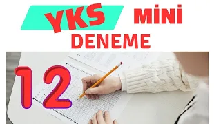 🎯 İLK 5 K🔥YKS MİNİ DENEME-12💪3 HARİKA SORU 🔥DETAYLI ANLATIMLA