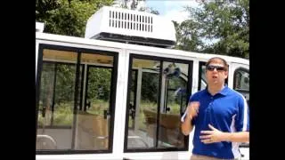 Binelli Electric Vehicles - Enclosed 15p Electric Shuttle with Air Conditioning and Solar