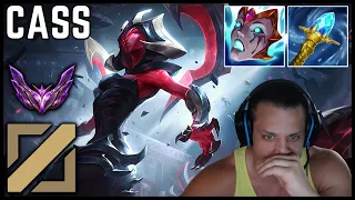 🐍 Tyler1 CAN I PLEASE STOP LAGGING | Cassiopeia Mid Full Gameplay | Season 13 ᴴᴰ