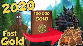 How to Get.. 100,000 Gold Every Hour in Skyrim // BRAND NEW // 2024 Gold Guide---Get Rich Quick..