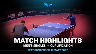 Shokhrukh Iskandarov vs Abdulaziz Bu Shulaybi | MS | WTT Contender Almaty 2022 (Qual)