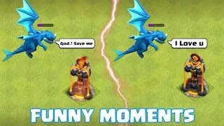 COC Funny Moments Montage | Glitches, Fails, Wins, and Troll Compilation #59