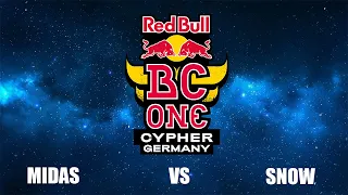 Midas vs. Snow | Top28 | Red Bull BC One Cypher Germany 2023